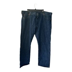 Levis 501 Jeans 44x30 Dark Wash